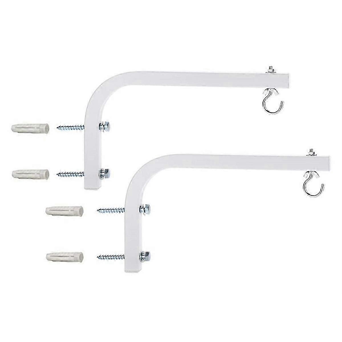 90 Degrees Projector Screen Wall Mount L-Brackets Adjustable Mount