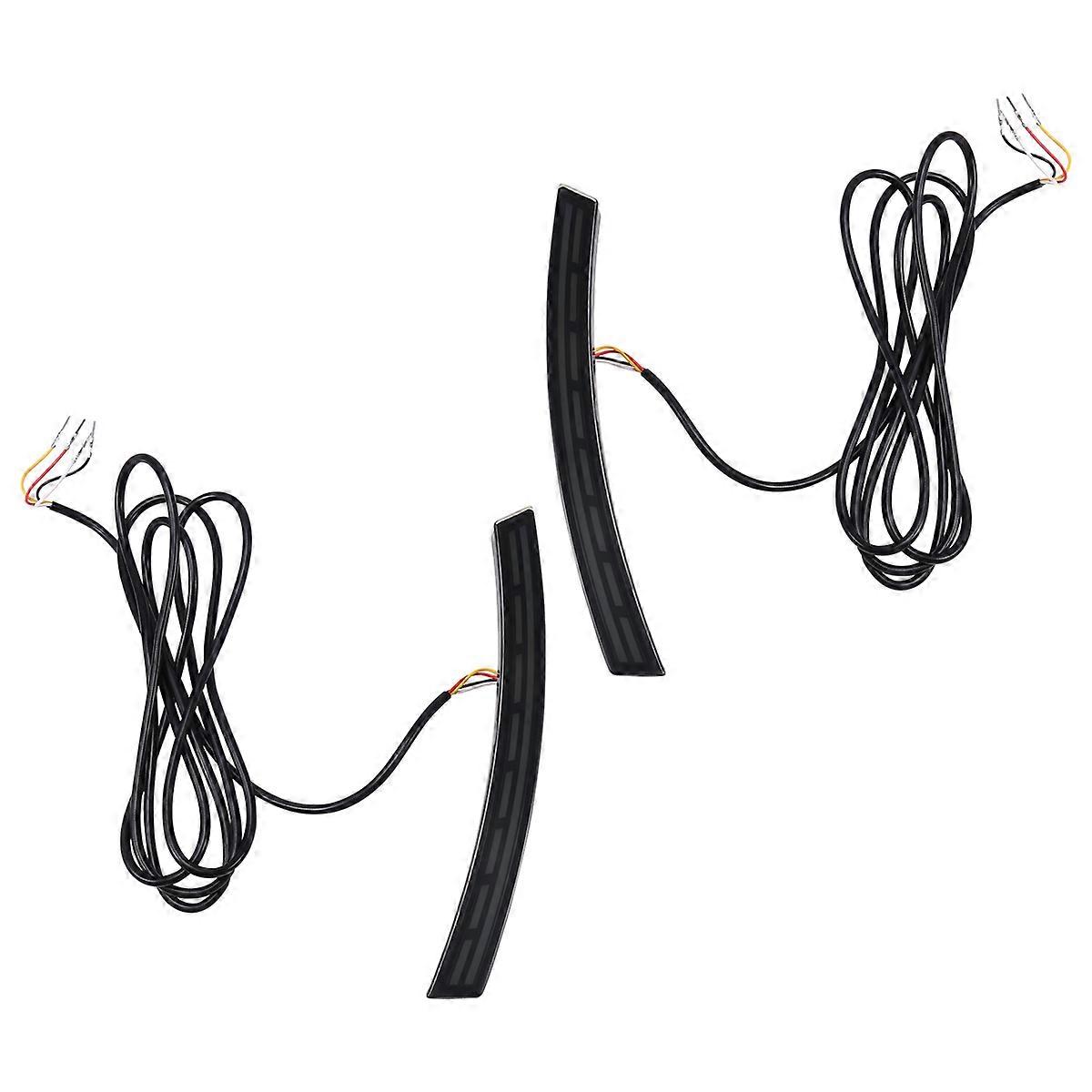 2PCS LED Daytime Running Light for -V 2023 Dynamic Turn Signal Waterproof Car 12V LED Lamp