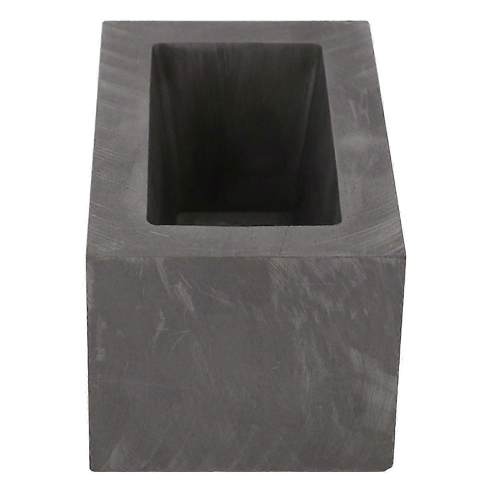 Graphite Rectangular Ingot Mold - Metal Casting Crucible for Gold/Silver/Aluminium