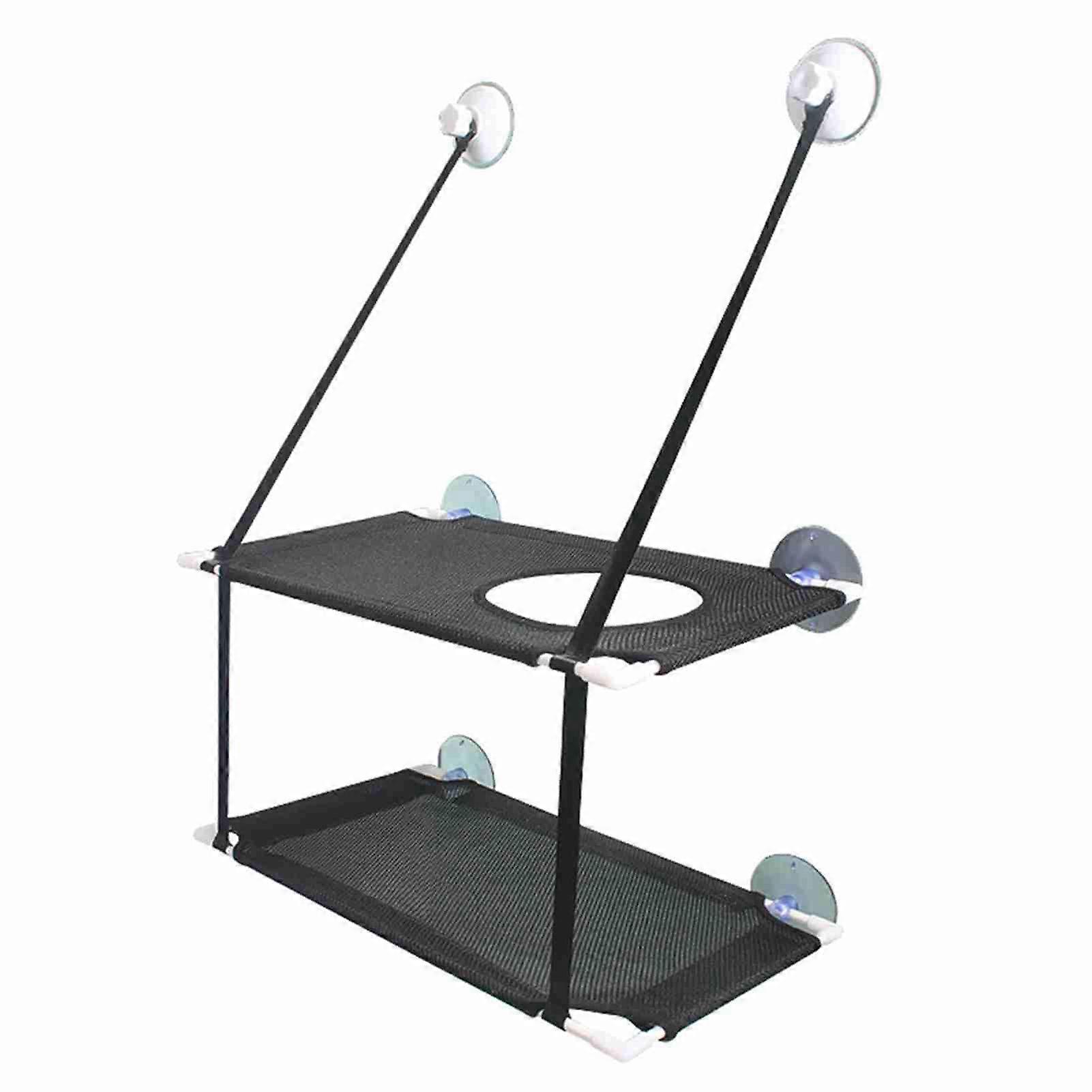 Double Layer Cat Window Hammock Cat Window Perch Strong Suction Cups Cat Hammock for Window