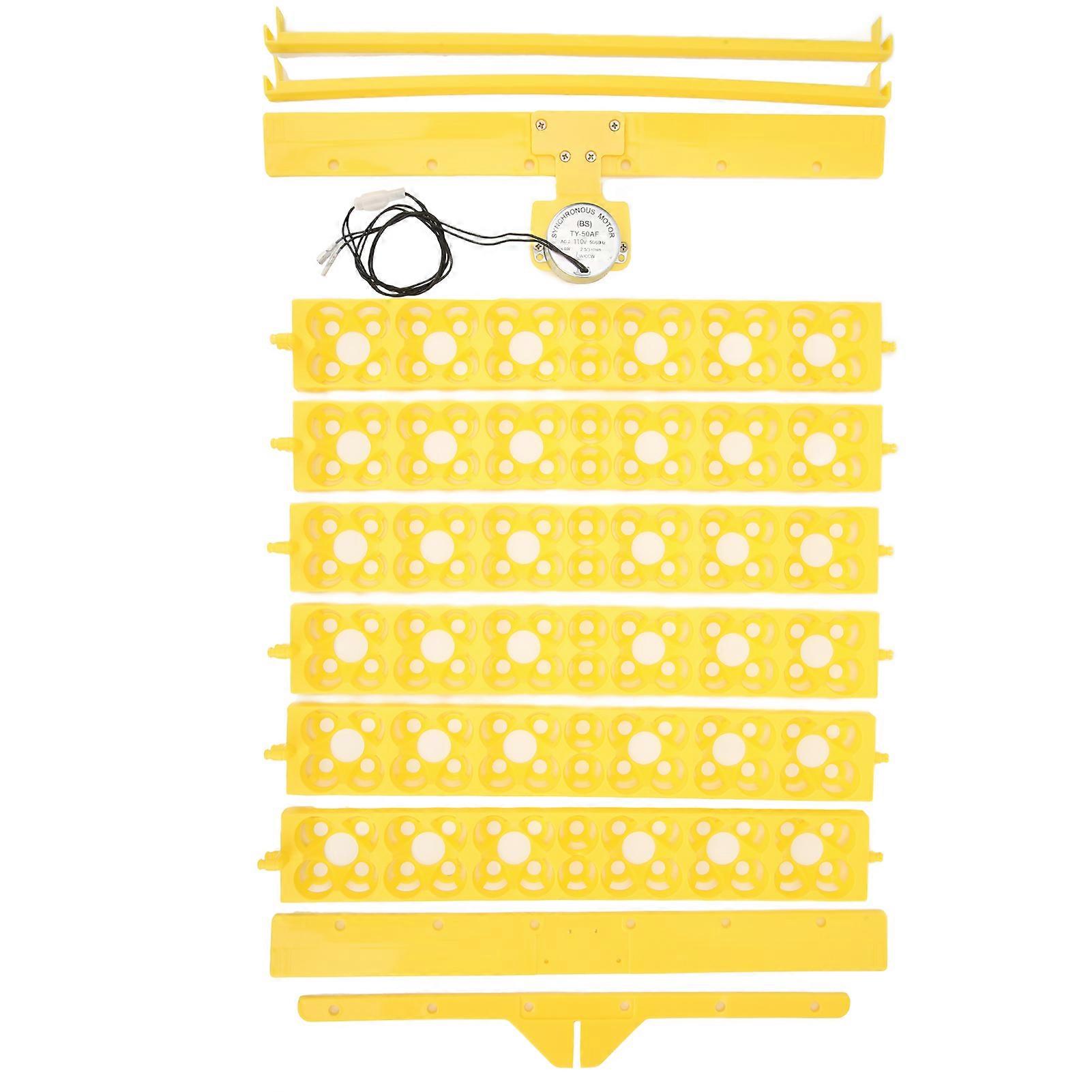 156pcs Fully Automatic Incubation Plastic Incubator Tray Durable Egg Turner for Chicken Duck Quail