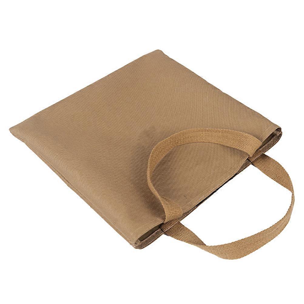 Oxford Bag Multipurpose Tote Handbag Daily Life Use Rectangular Simple Design Family Members 40.5x30cm 1Set