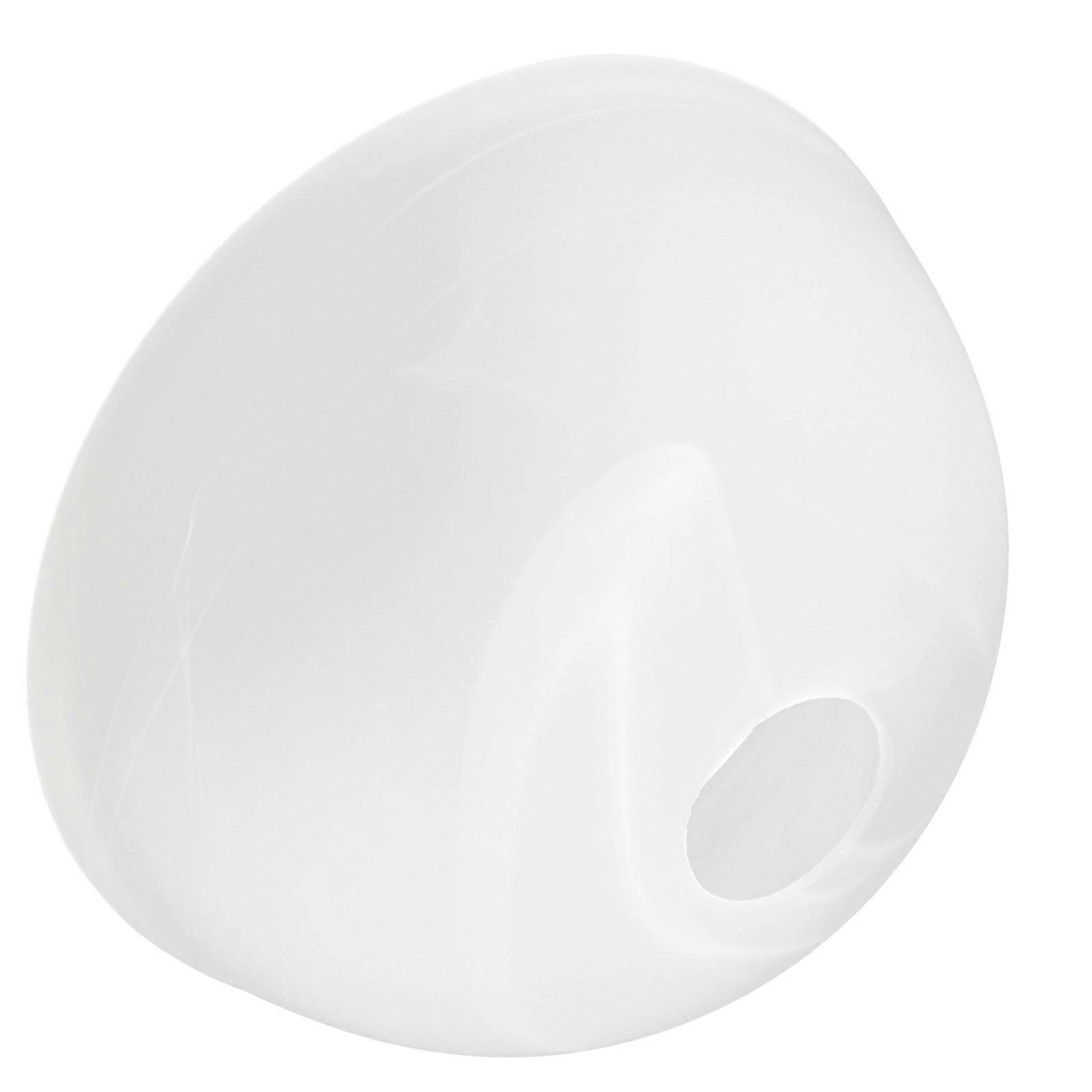 Frosted Glass Light Shade Simple Elegant Desk Lampshade Supply For Study .9×7.9×3.7in Dustproof 1Pack