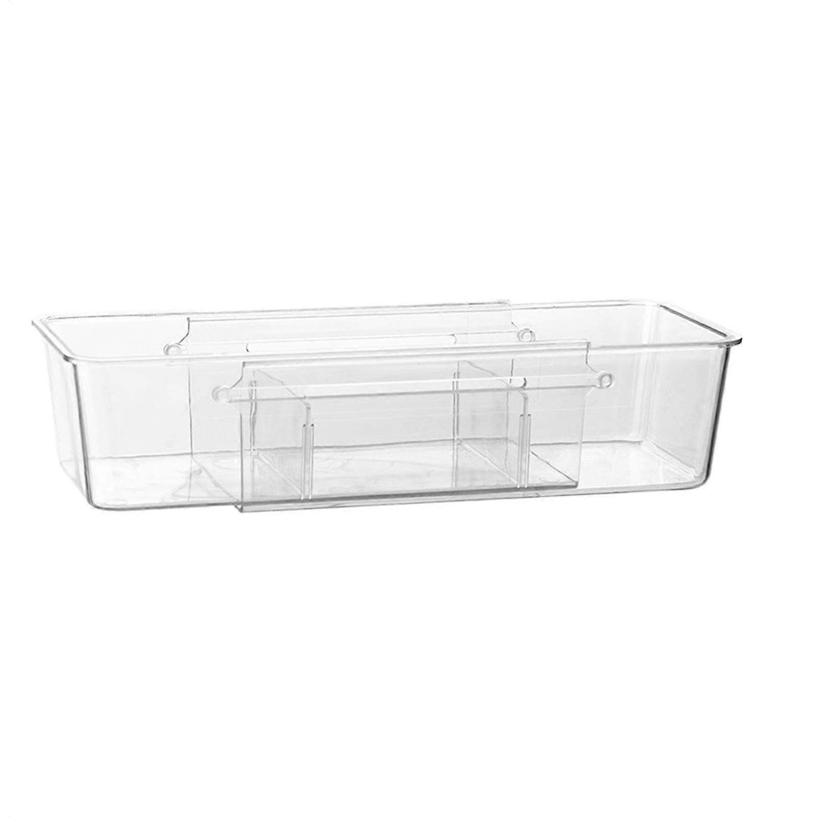 Retractable clear wardrobe drawer organizers, home storage organization