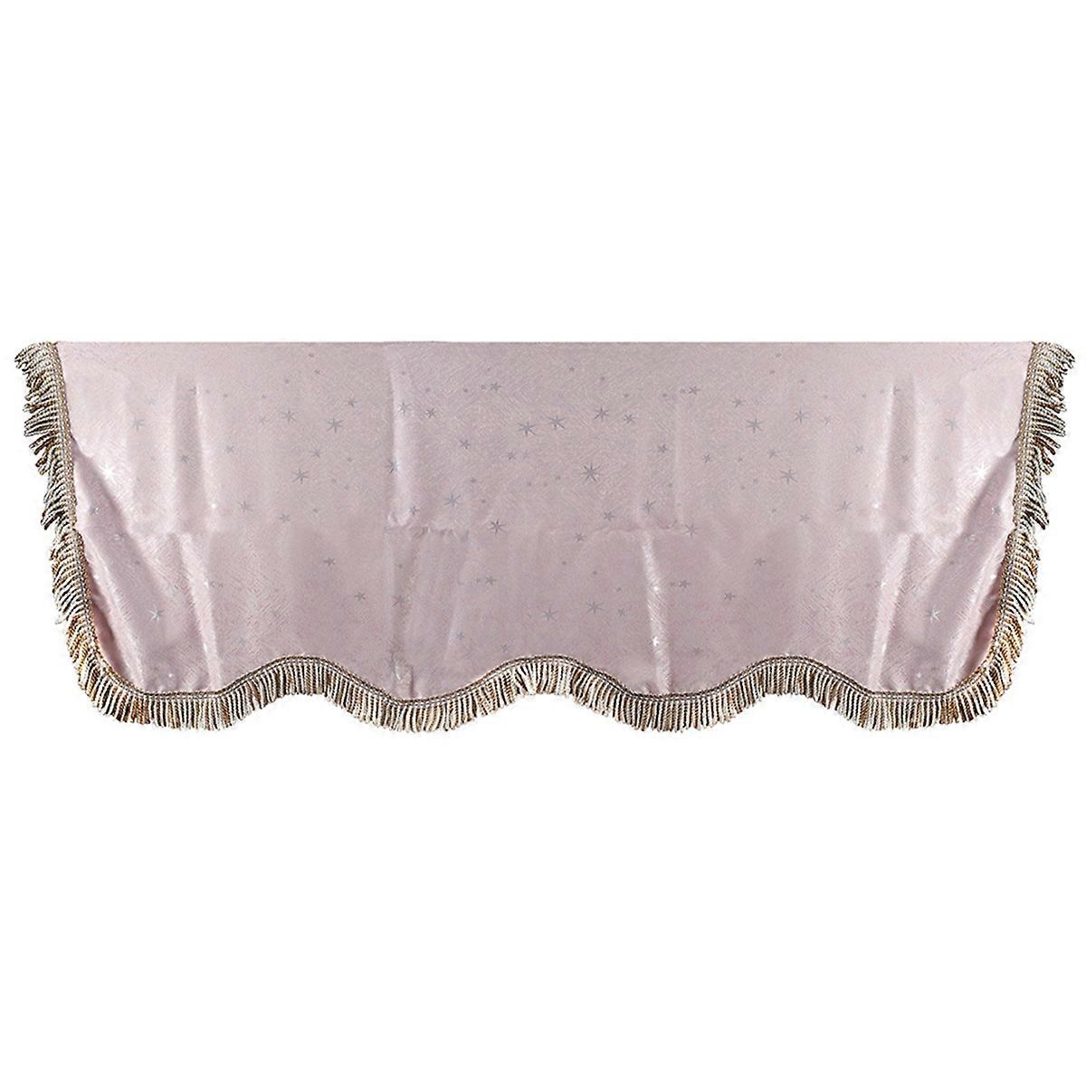 天鹅绒钢琴套适用于 88 键键盘防尘布钢琴配件实用设计粉色