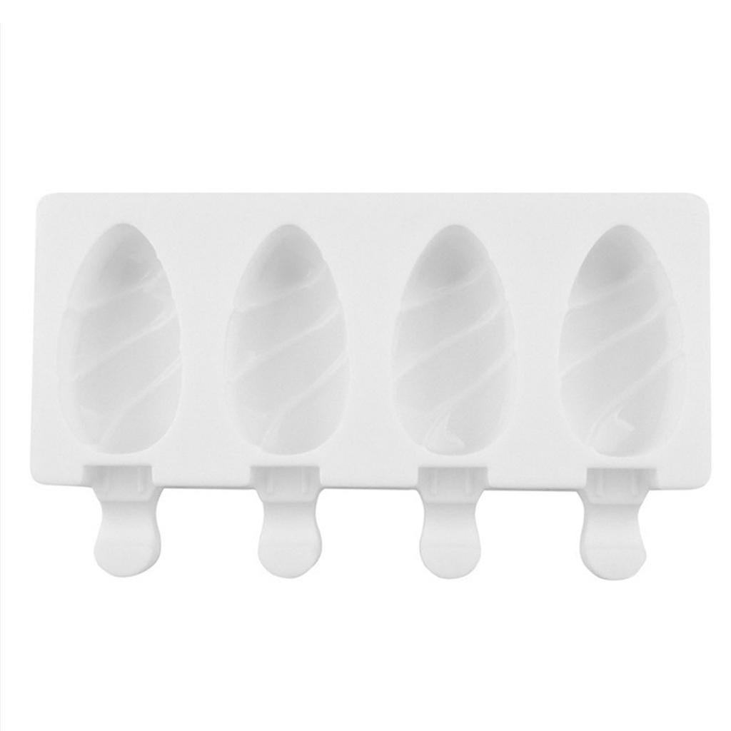 4 Core Food Grade Silicone Suitable For Frozen Ice Cream Mold Juice Popsicle Machine