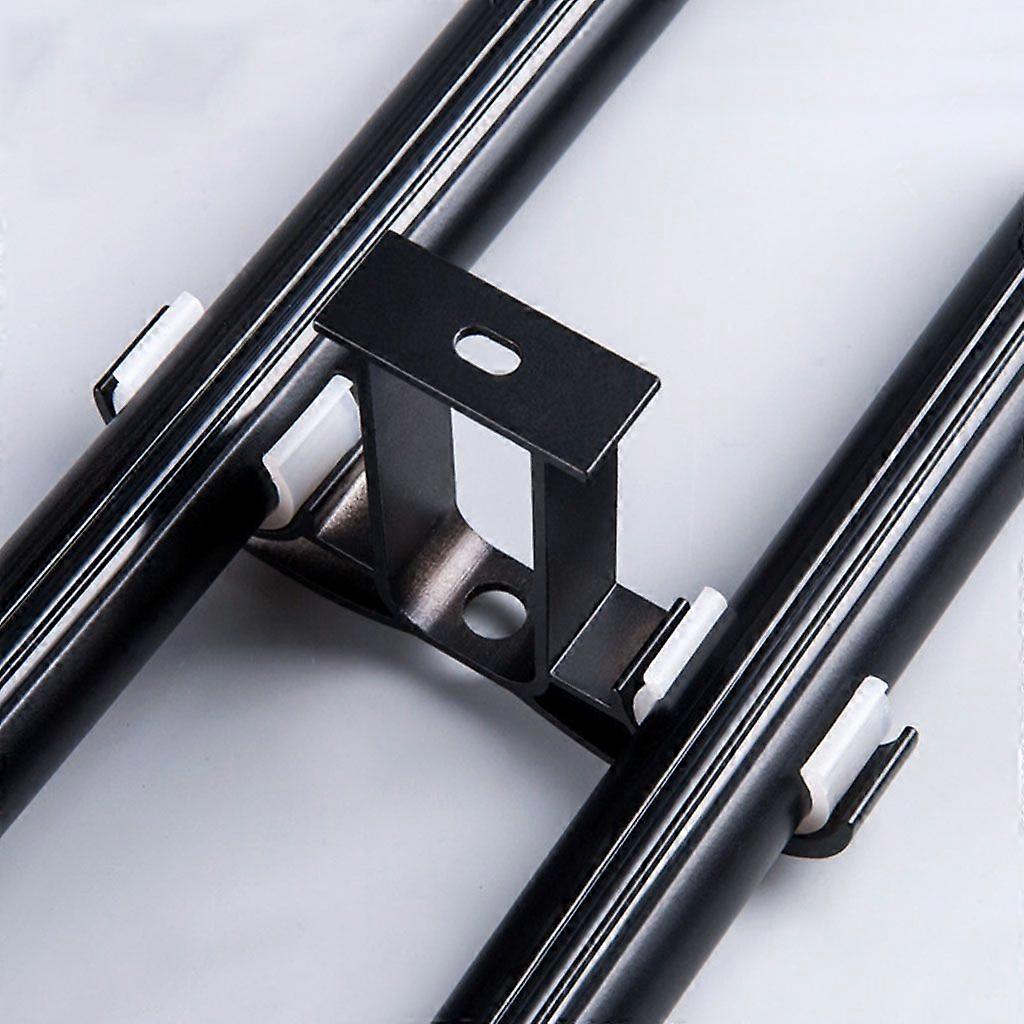 1pc Double Curtain Rod Brackets Window Hardware Holder Home Decor