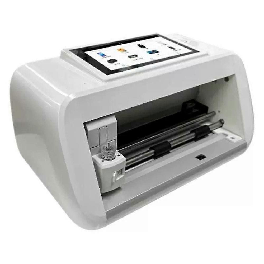 X180T Mini Automatic Film Cutting Machine 180mm Max Cutting Width Screen Protector Cutter - US Plug
