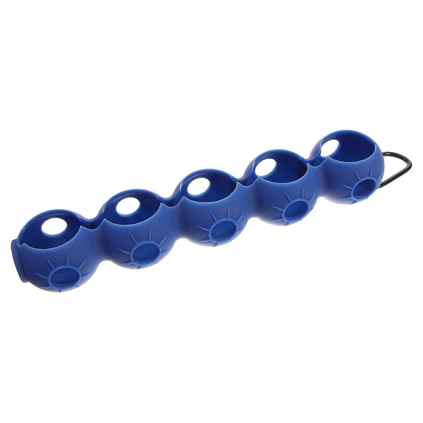 Elastic Golf Ball Sleeve with Buckle Durable Outdoor Golf Accessory Ball Holder Protector