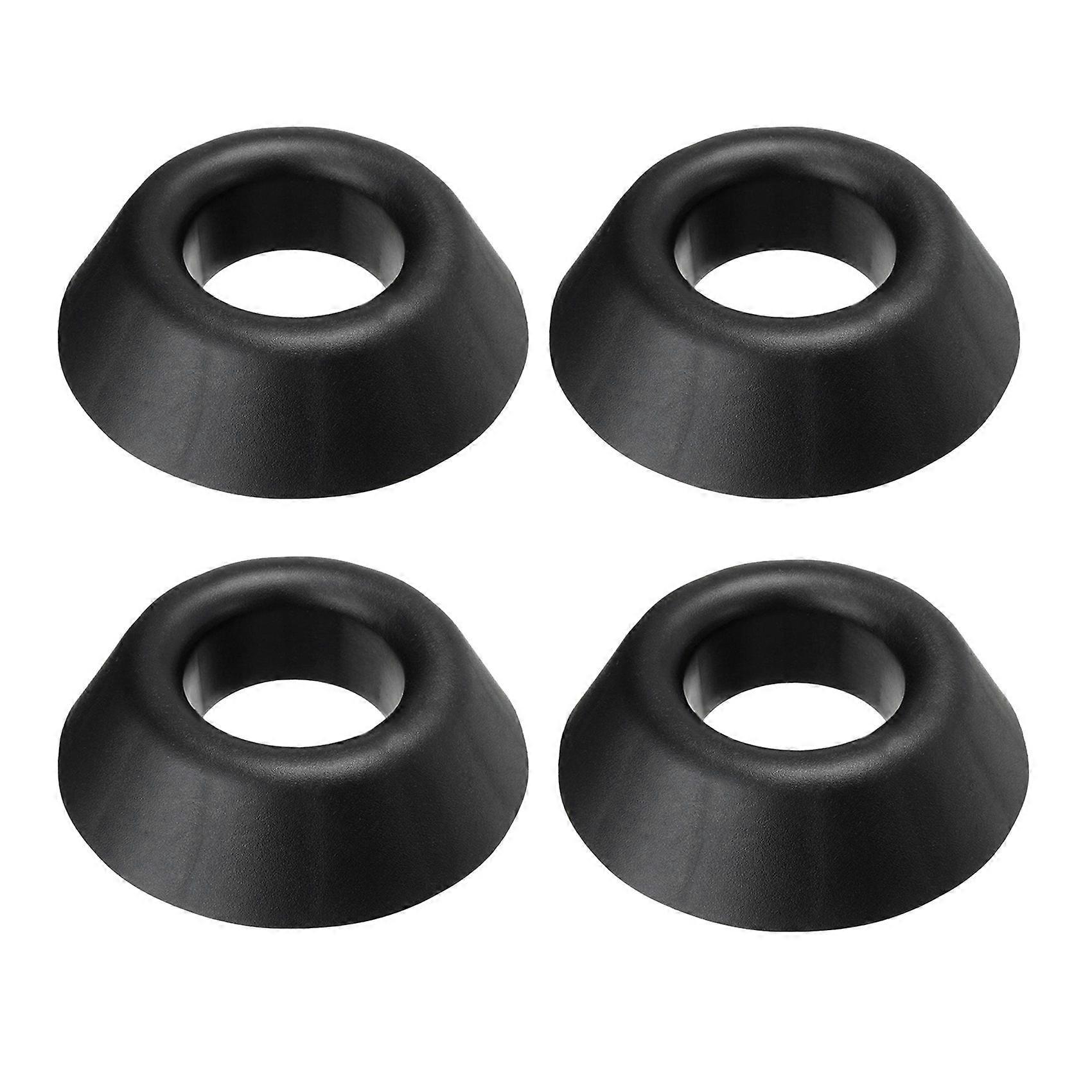 4X Ball Holder,Ball Stand Basketball Football Soccer Rugby Plastic Display Holder,Black