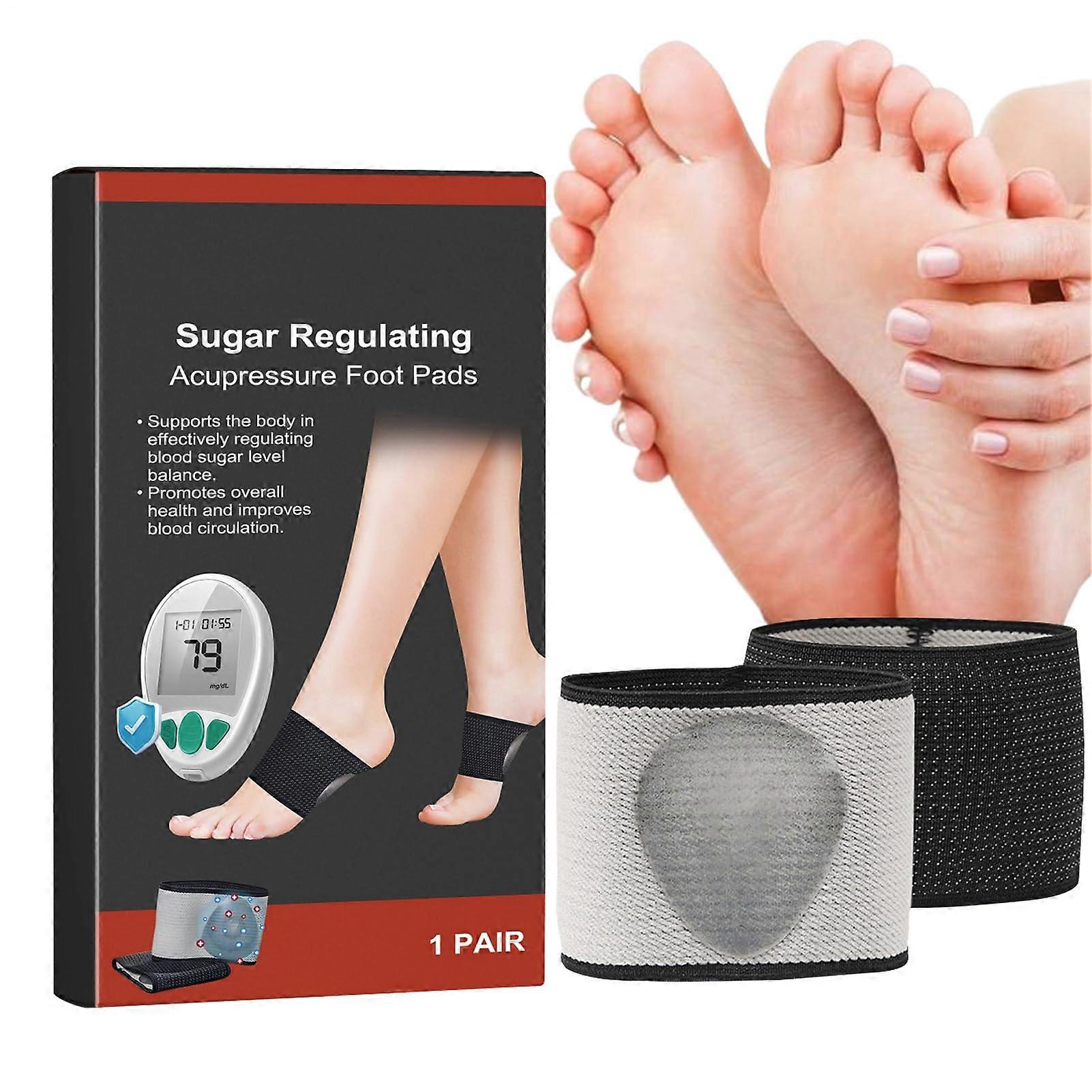 Foot massage pad, compression foot relief stimulator – comfortable, relaxing, breathable, portable