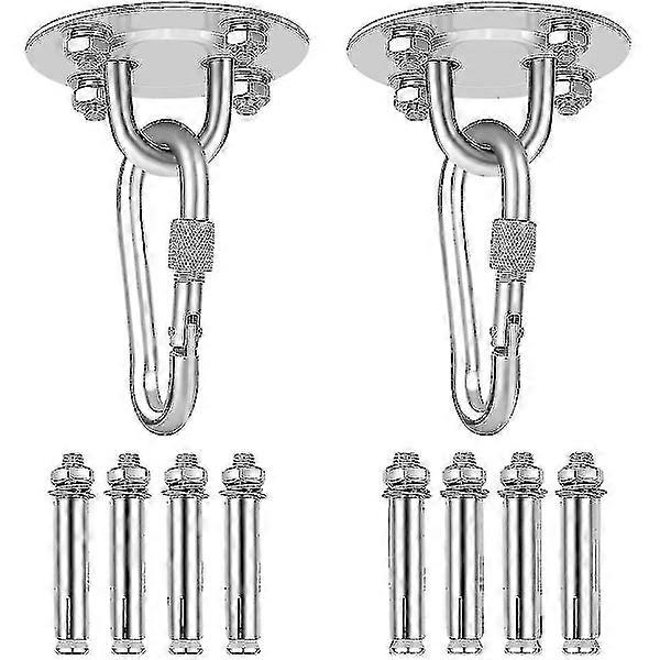 Ceiling Hook, Hammock Hanging Hook Set Stainless Steel Heavy Duty Hook