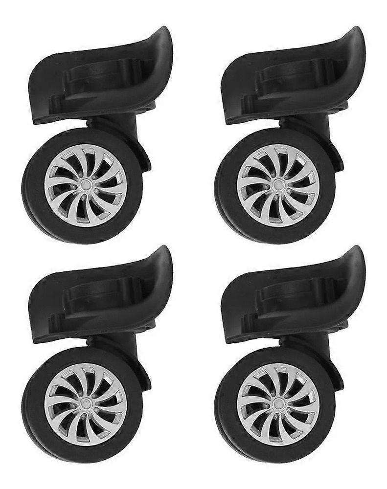 2 Paar Gepäcklenkrollen, Kofferrad