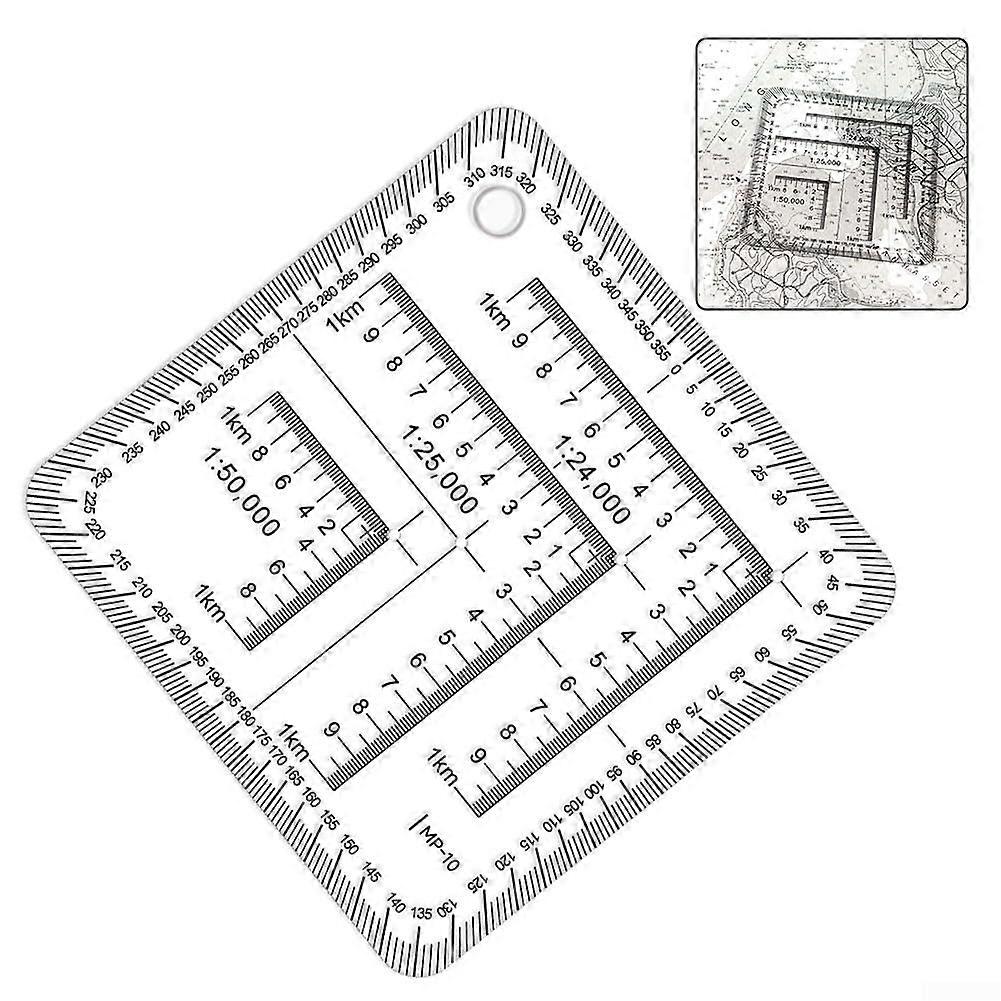 Flexible Measuring Scale and Protractor, Lightweight Multi-Coordinate ...