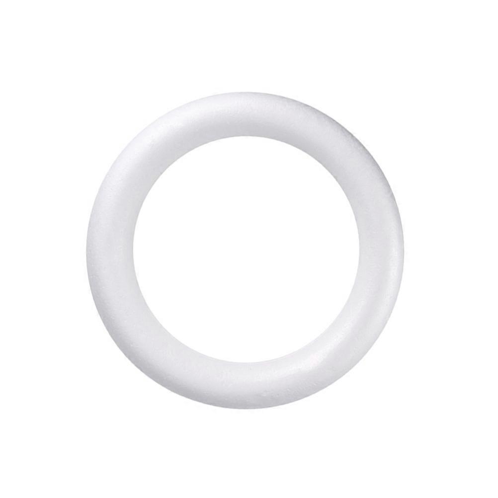 1Pcs Solid Circular Ring DIY Material for Craft Making White Foam