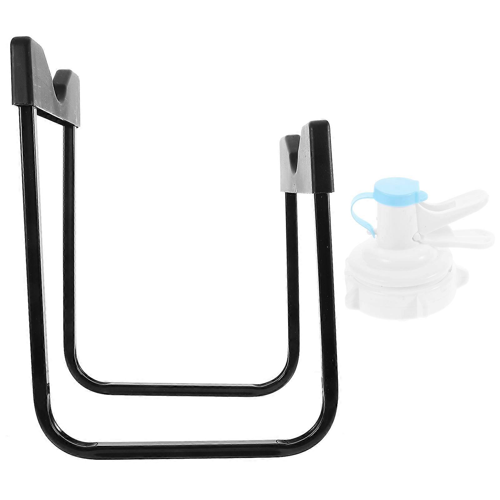 Freestanding Water Bucket Stand with Detachable Jug Holder for Office 1 Set Water Jug Inverting Stand