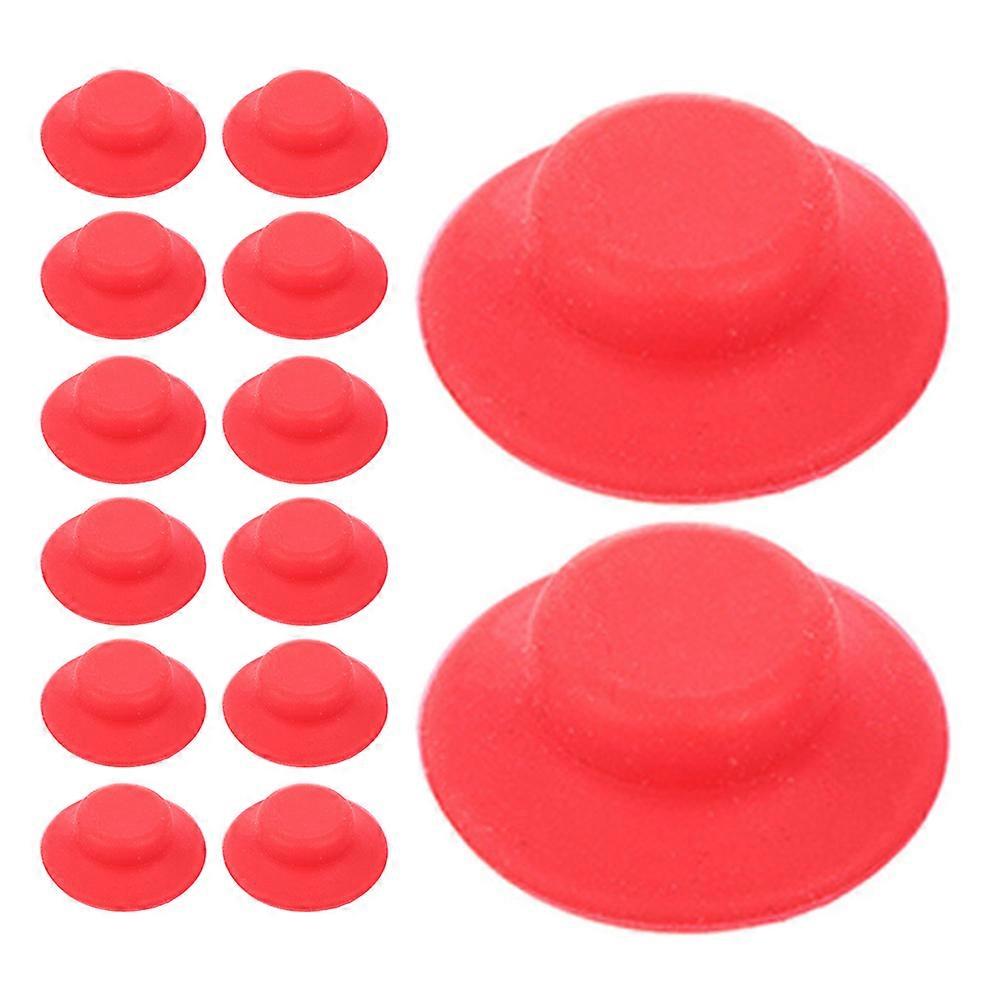 Silicone Beer Bottle Gasket in Red Leakproof and for Home Use 20 Pieces Fits Various Sizes