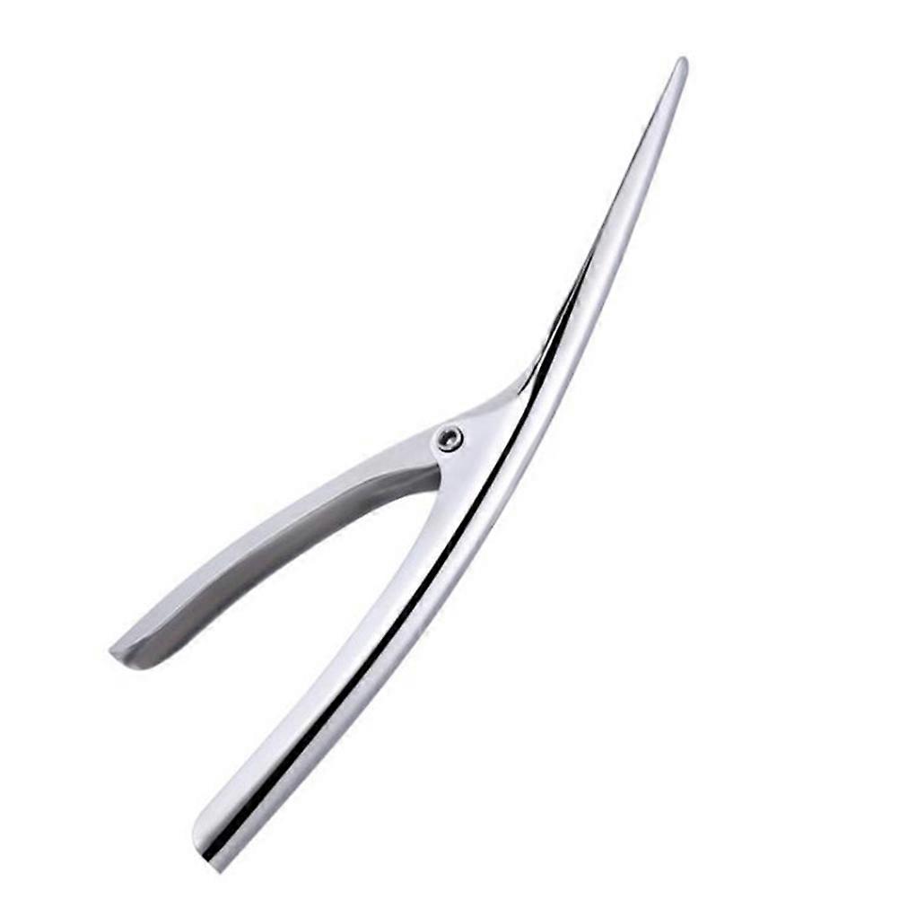 Prawn with Ergonomic Handle for Kitchen Use Made of Stainless Steel Silver Color 6 5 Inches