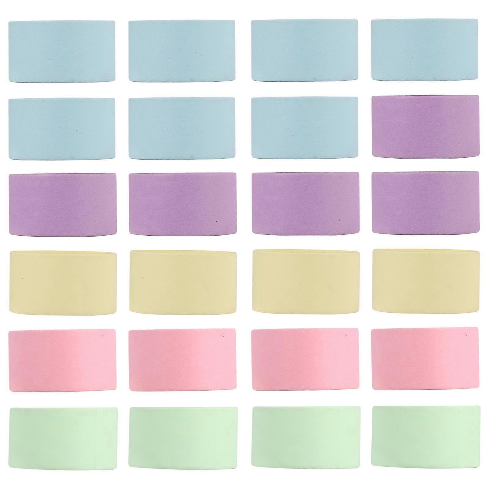 Diy Art Projects Paper Tubes Mixed Colors For Kids Classroom Projects 25Pcs