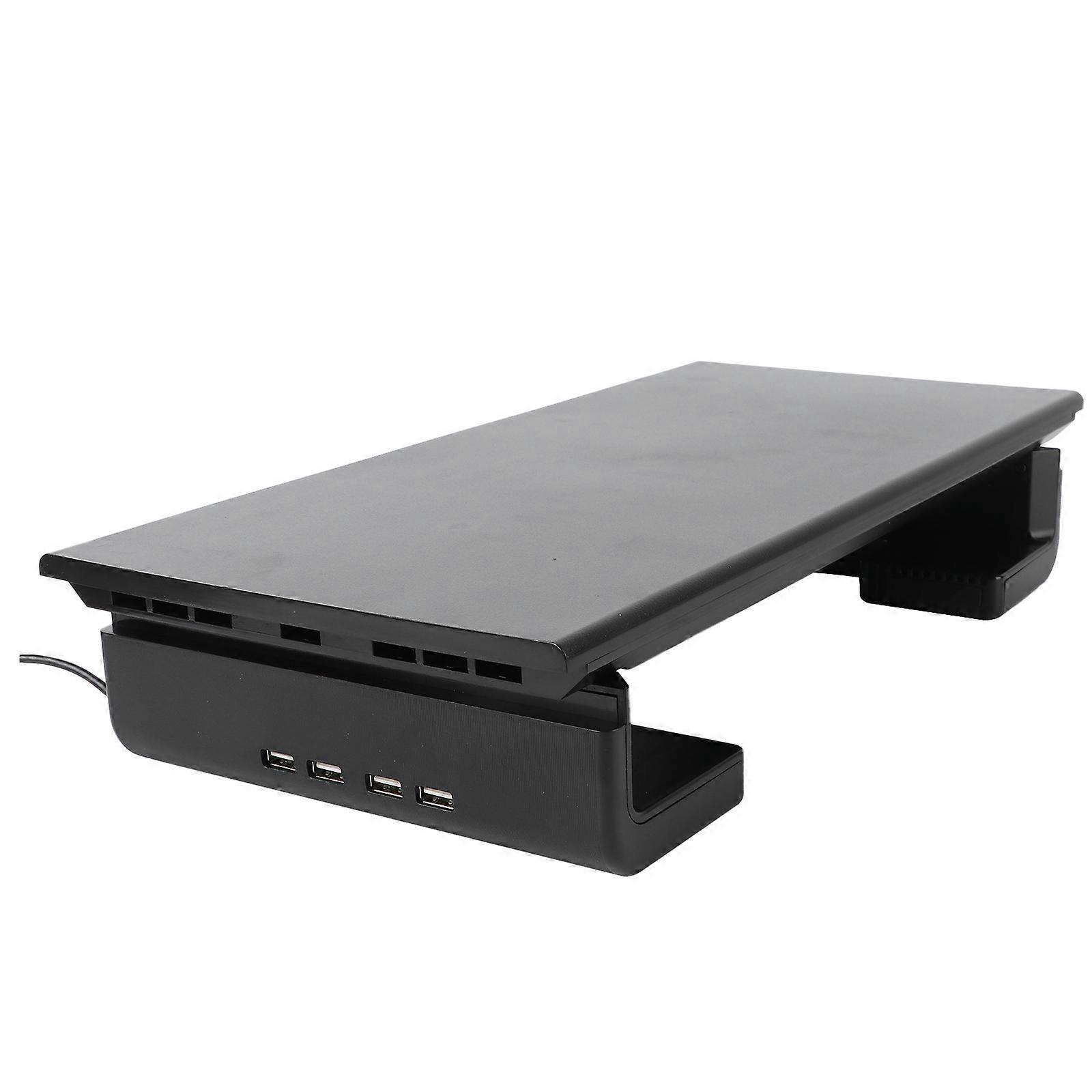 Prevent Hunchback Computer Stand Laptop Elevated Rack Home Use 42x20cm Rectangular Modern 1Pack