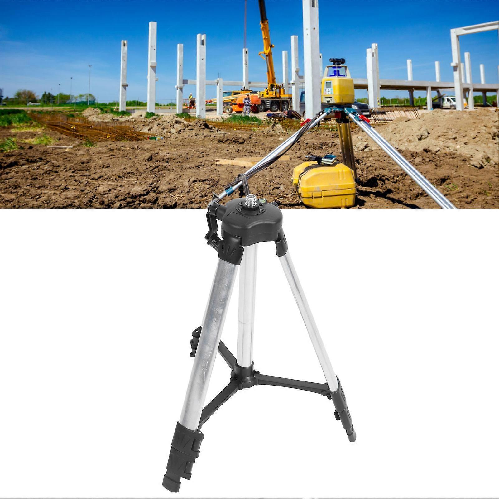 1.5 Meter Tripod Lightweight Self Levelling Horizontal Measuring Level Stand Adjustable Height 