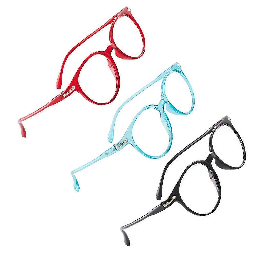 Gaming Eyeglasses 3Pcs Curved Legs Format For Usage Assorted Color Blue Light 14.3X4.9Cm