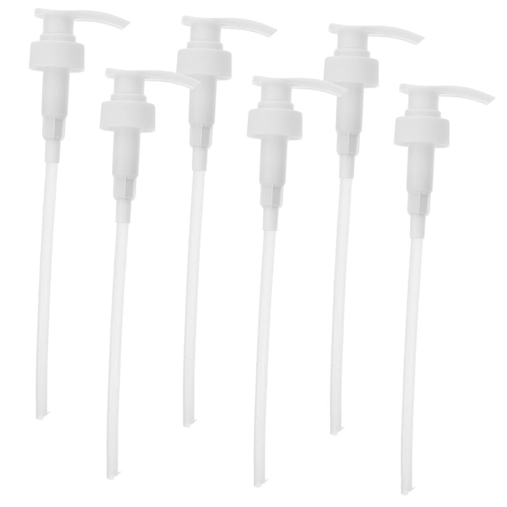6 Pack Pump Head for Soap Dispenser Replacement Pump Compatible with Liquid Soap Bottles Durable Easy to Install for Home and Business