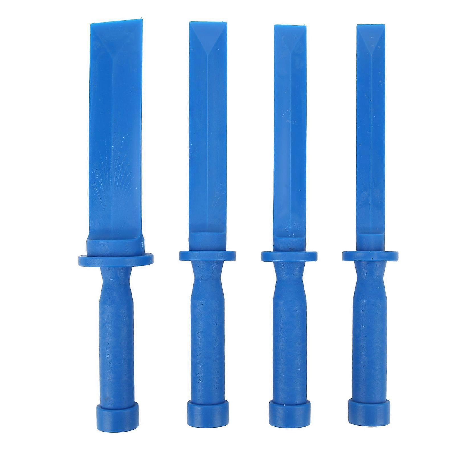 adhesive remover tool kit 4pcs plastic chisel scraper set