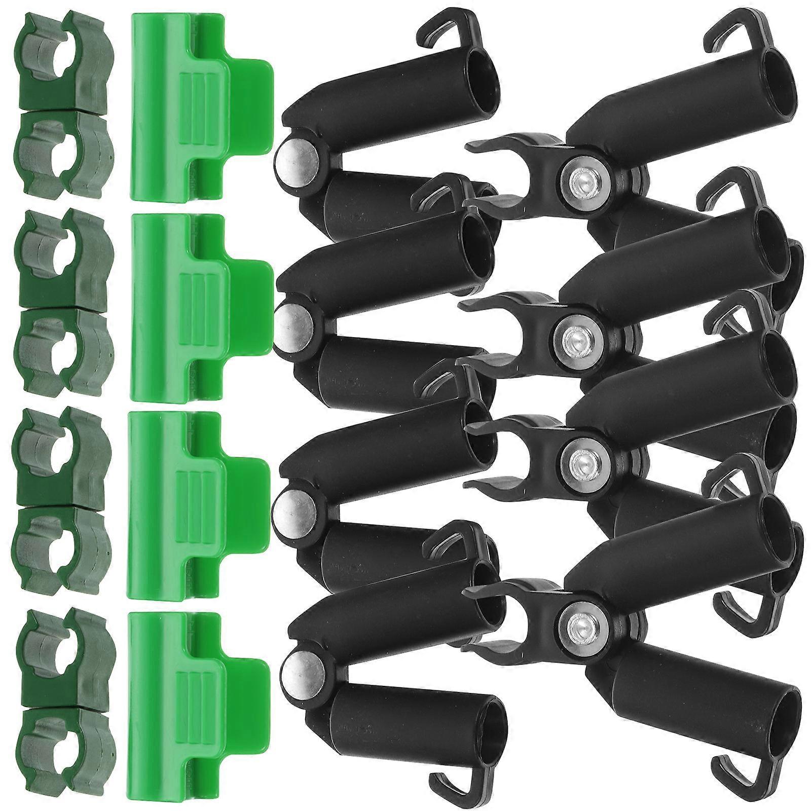 Greenhouse Film Clamps Fixing Tools For Farmers 6.5x4.5x2cm Assorted Color Practical Plastic 1 Set