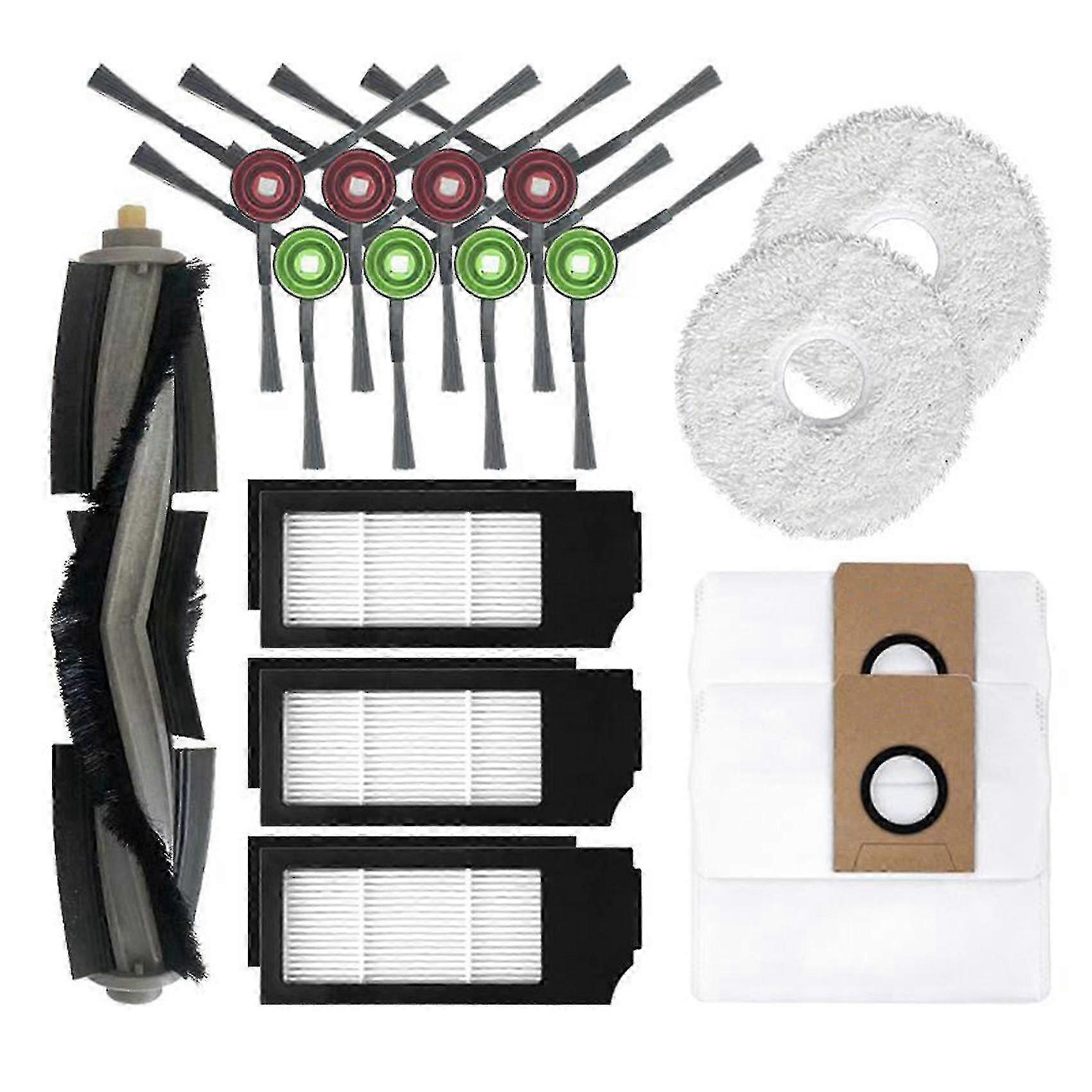 Filter Main Side Brush Dust Bag For Ecovacs Deebot X1 Turbo / Omni 2025