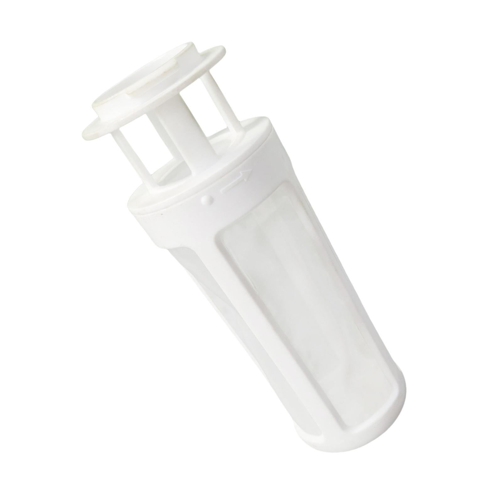 Reusable Ice Coffee and Teas Infuser Pitcher Accessory Reusable Coffee Filter Nylon Texture for Home and Office Use  White