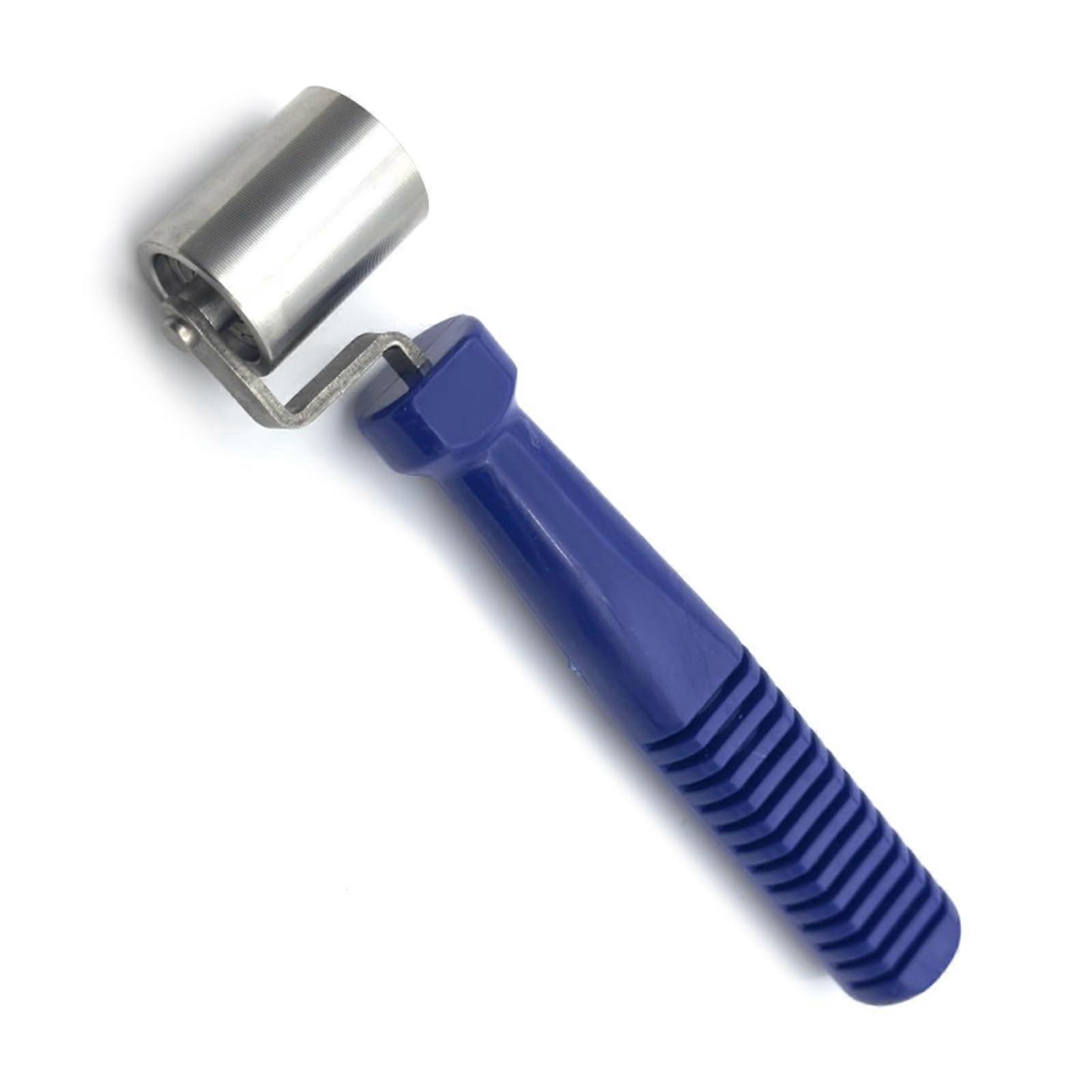 Stainless Steel Wallpaper Roll Decorating Tool Flat Printing Roller Smoothing Tool Compatible With Wallpaper Rolls