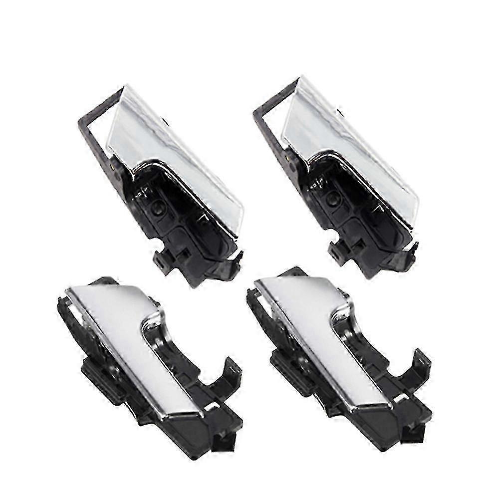 4 Pcs Vehicle Door Handle Replacement Compatible with Chevy Aveo 2007 2011 Aveo5 G3 2009