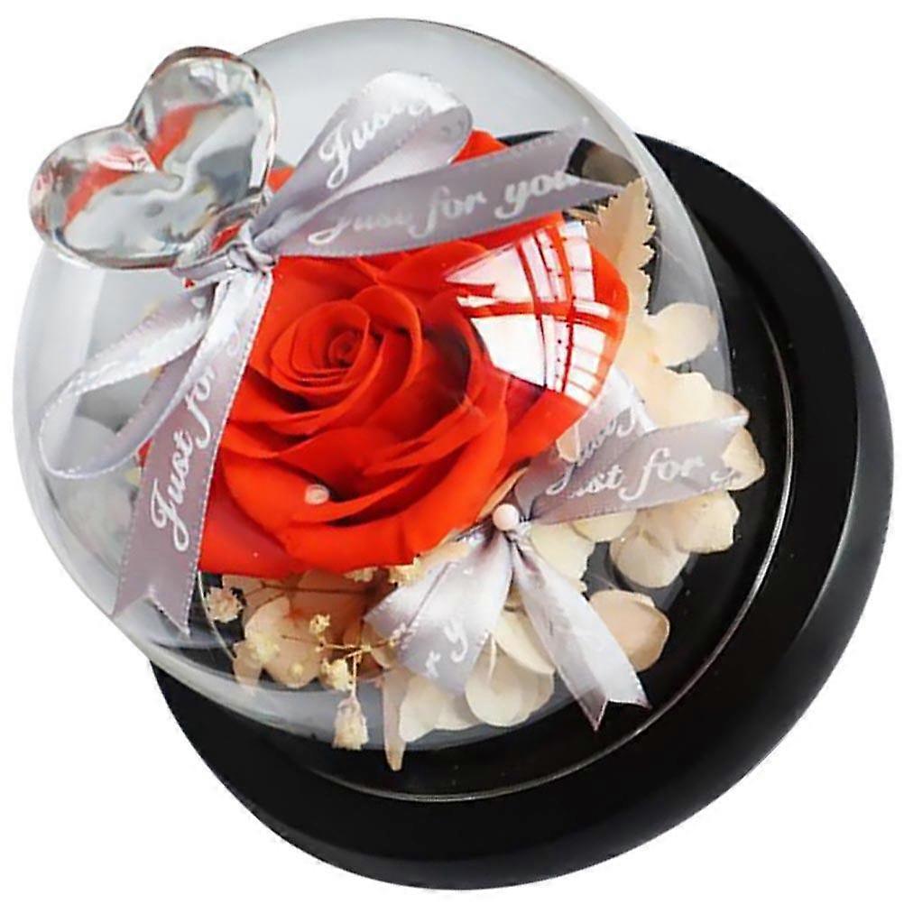 Valentine's Day Eternal Flower Rose Office Decoration 1Set