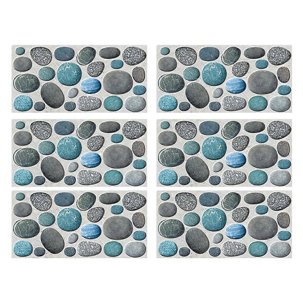 Waterproof Protective Stickers For Kitchen Protection 30*15CM Chic Design 6 Sheets