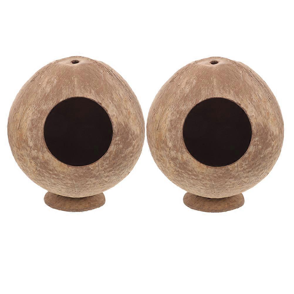 It sounds like you're referring to a product listing for a **natural coconut shell hideout** designed for small pets like **guinea pigs, hamsters, or