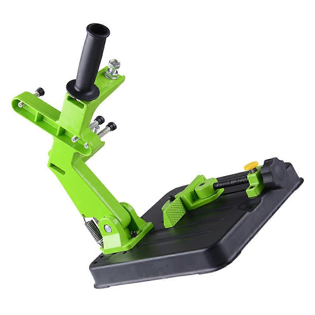 Grinder Machine Holder Angle Fixed Bracket Polishing Machine Stand For Workshop DIY Projects Metalworking Light Green Corrosion Resistance 1Pack