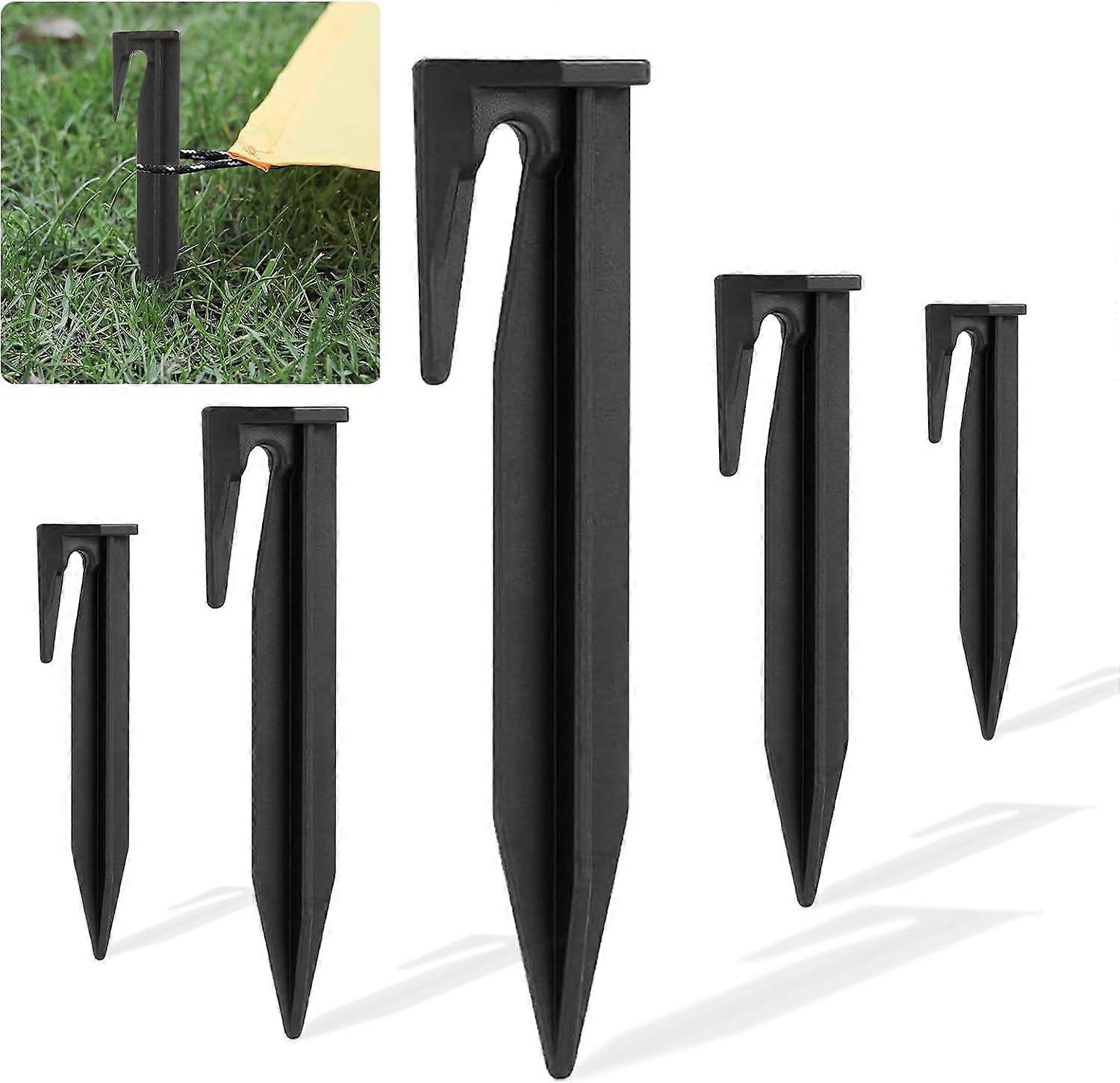 100 pieces fixing stakes for peripheral cables, Universal hooks Ground nails Lawn cable robot stakes for wire fixing ground anchoring