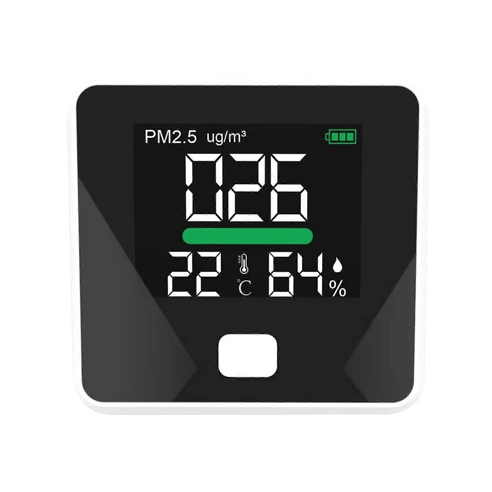 PM2.5 Gas Leak Detector Desktop Desktop Desktop Detector for Dust Detector PM2.5 Applications for Monitoring Ambient Air