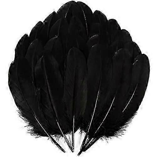200pcs Goose Nagoire Feathers for Fly Tying and Crafts