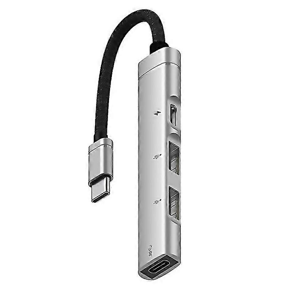 Pour Android Téléphone portable Ordinateur Tablette Portable Charging Hub Typec Usb C Expansion