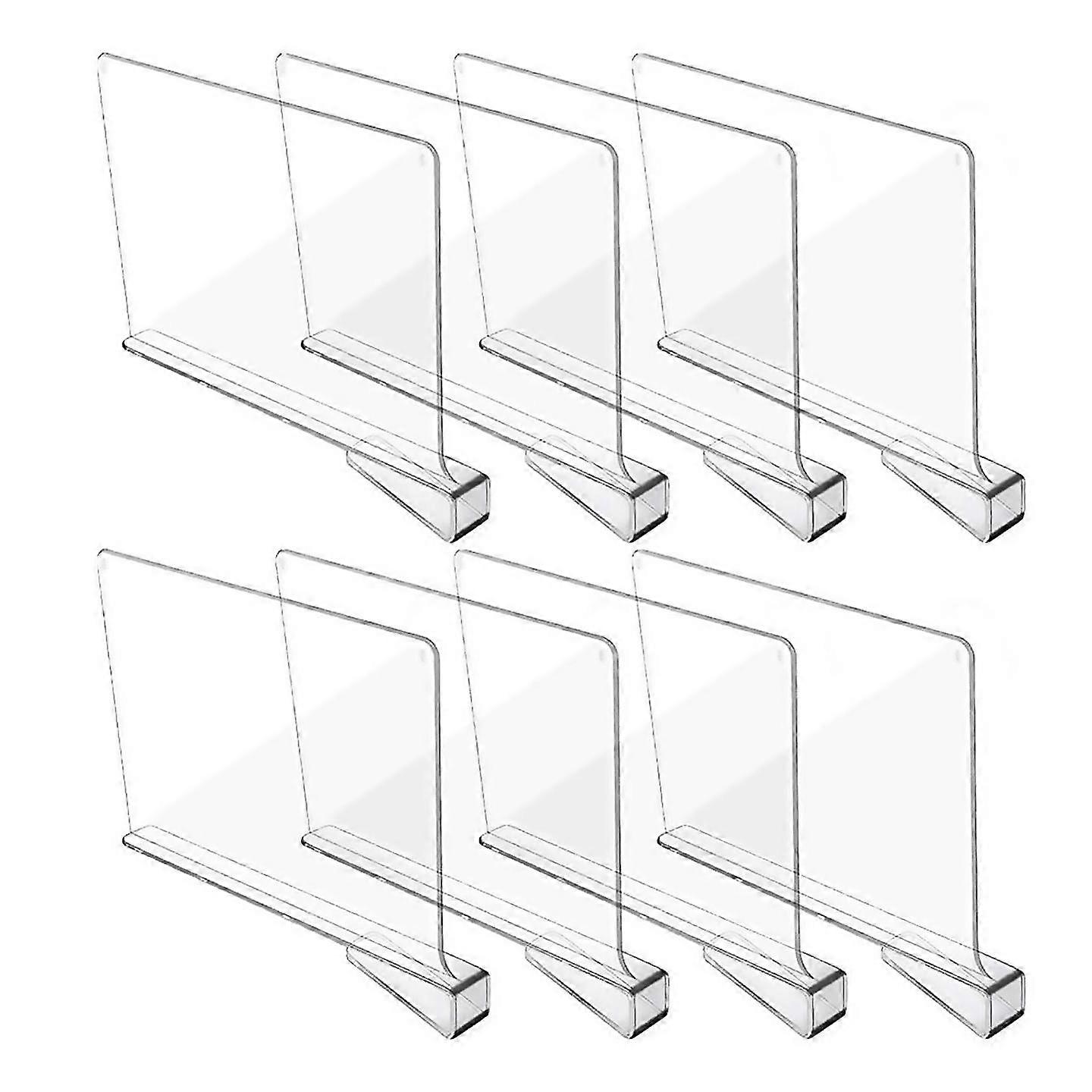 For 8pcs Shelf Dividers For Closet Organization Closet Shelf Organizer