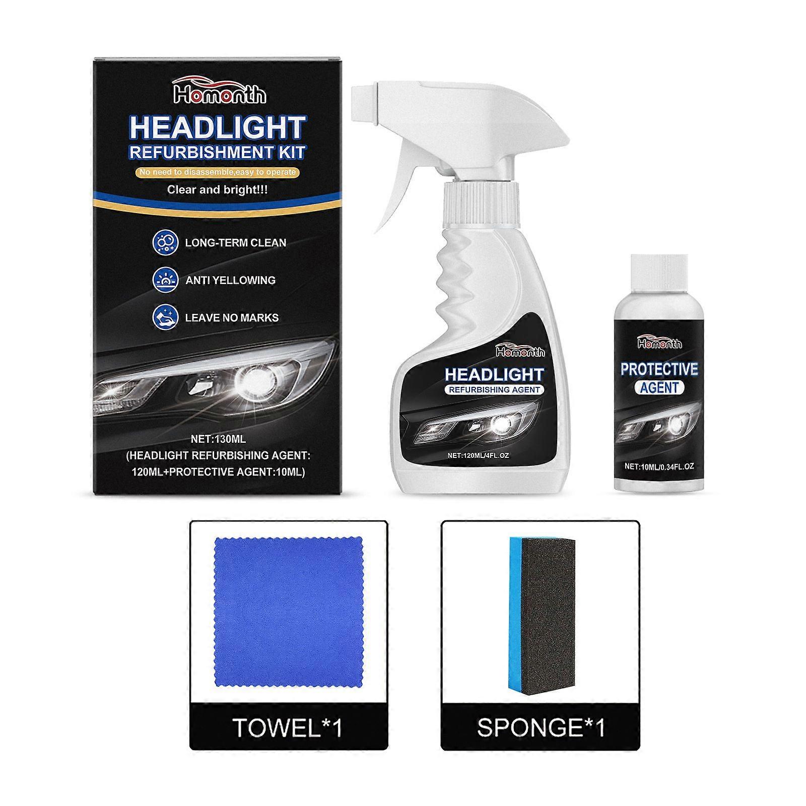 1pc  Automotive Headlamp Restoration Fluid Kit UK hot