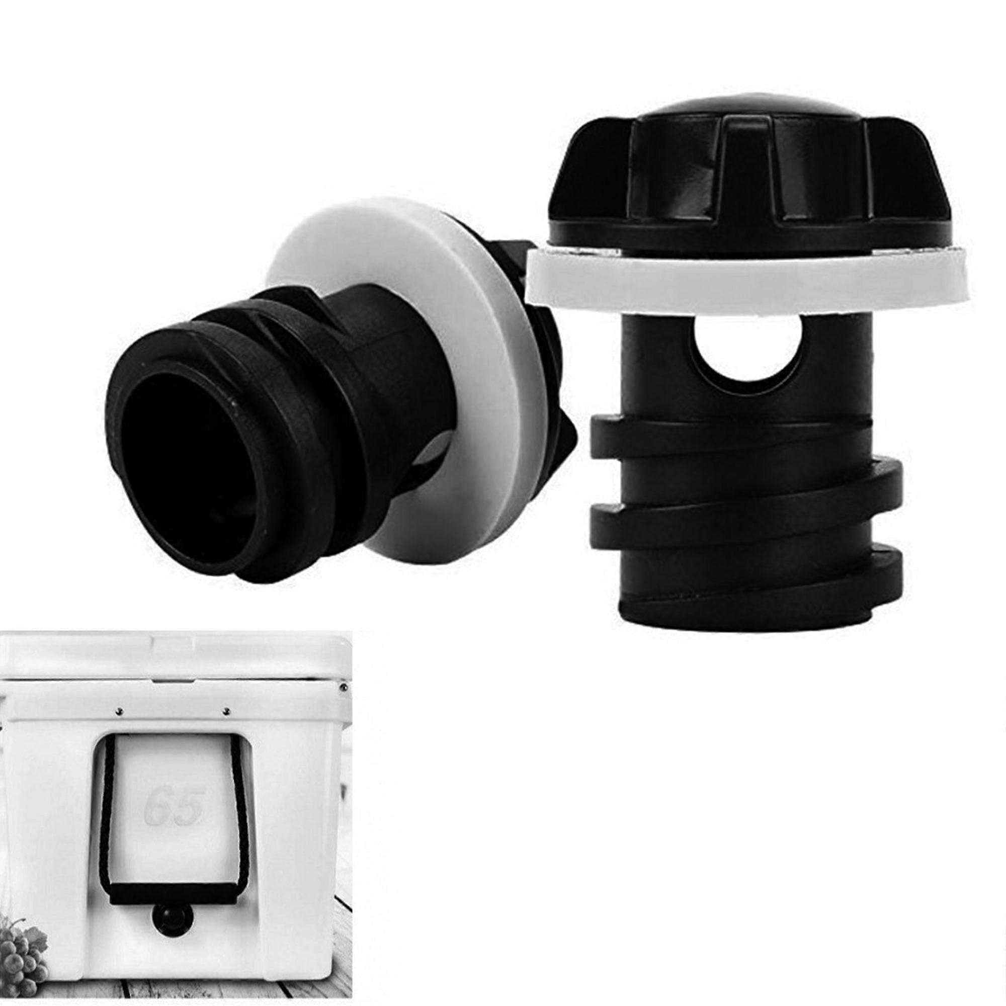 Cooler Drain Plug Replacement LeakProof Compatible with Most Coolers Black