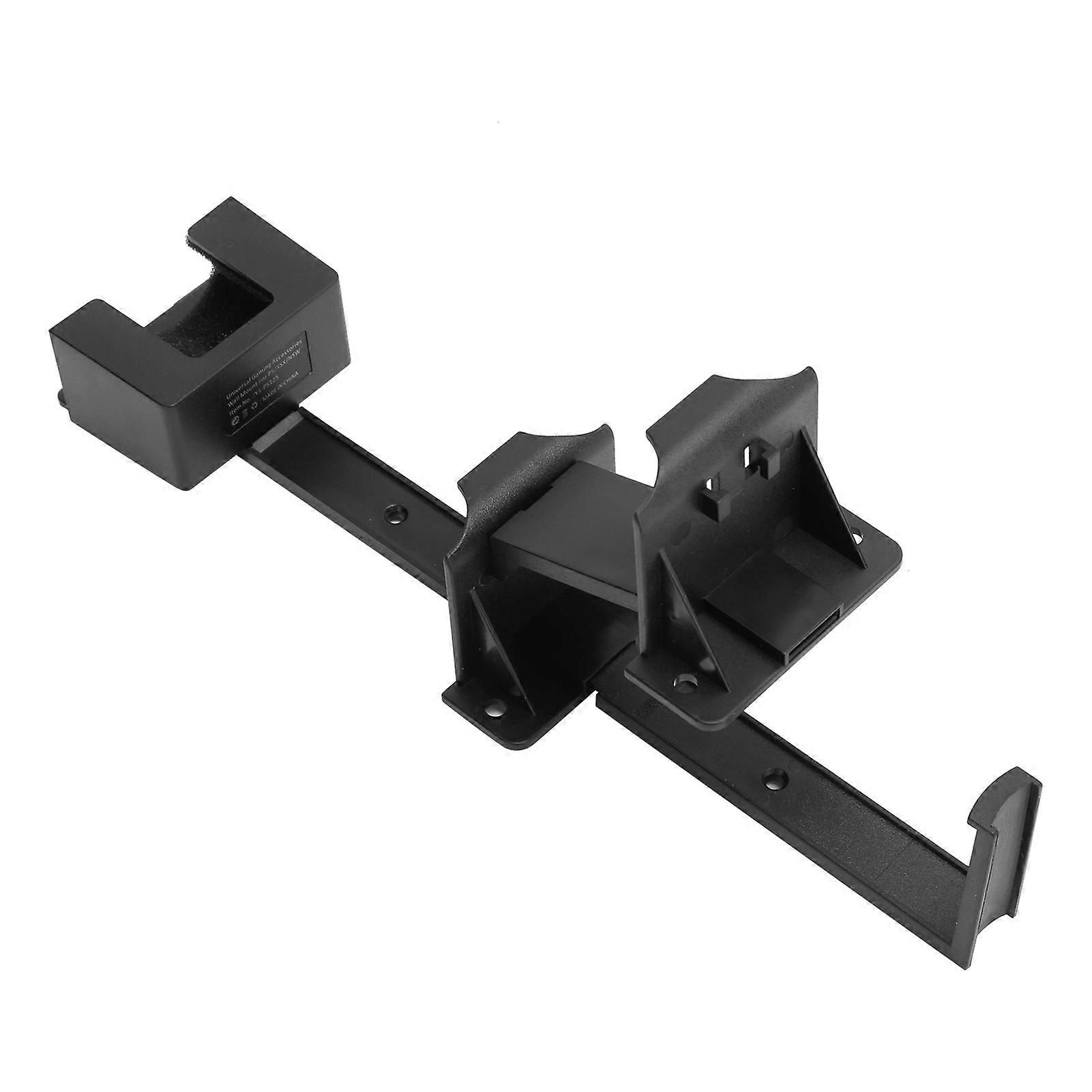 Multifunction Universal Wall Bracket with Headset Hanger for PS5/PS4/Xbox ControllerBlack 