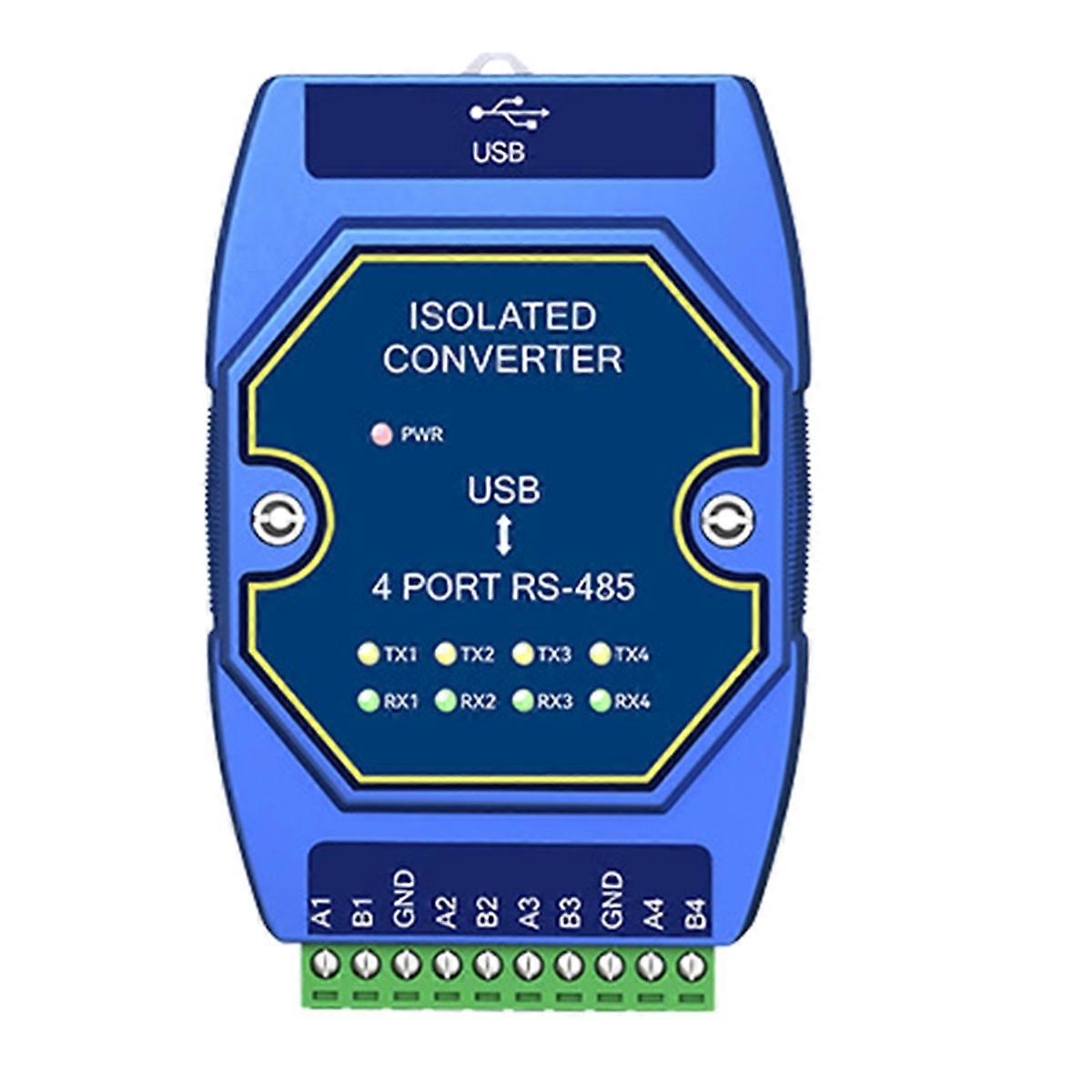USB to -485 Serial Port Converter 4 Serial Ports CDEBYTE E810-U41C USB-C Interface 6M Rate Industria