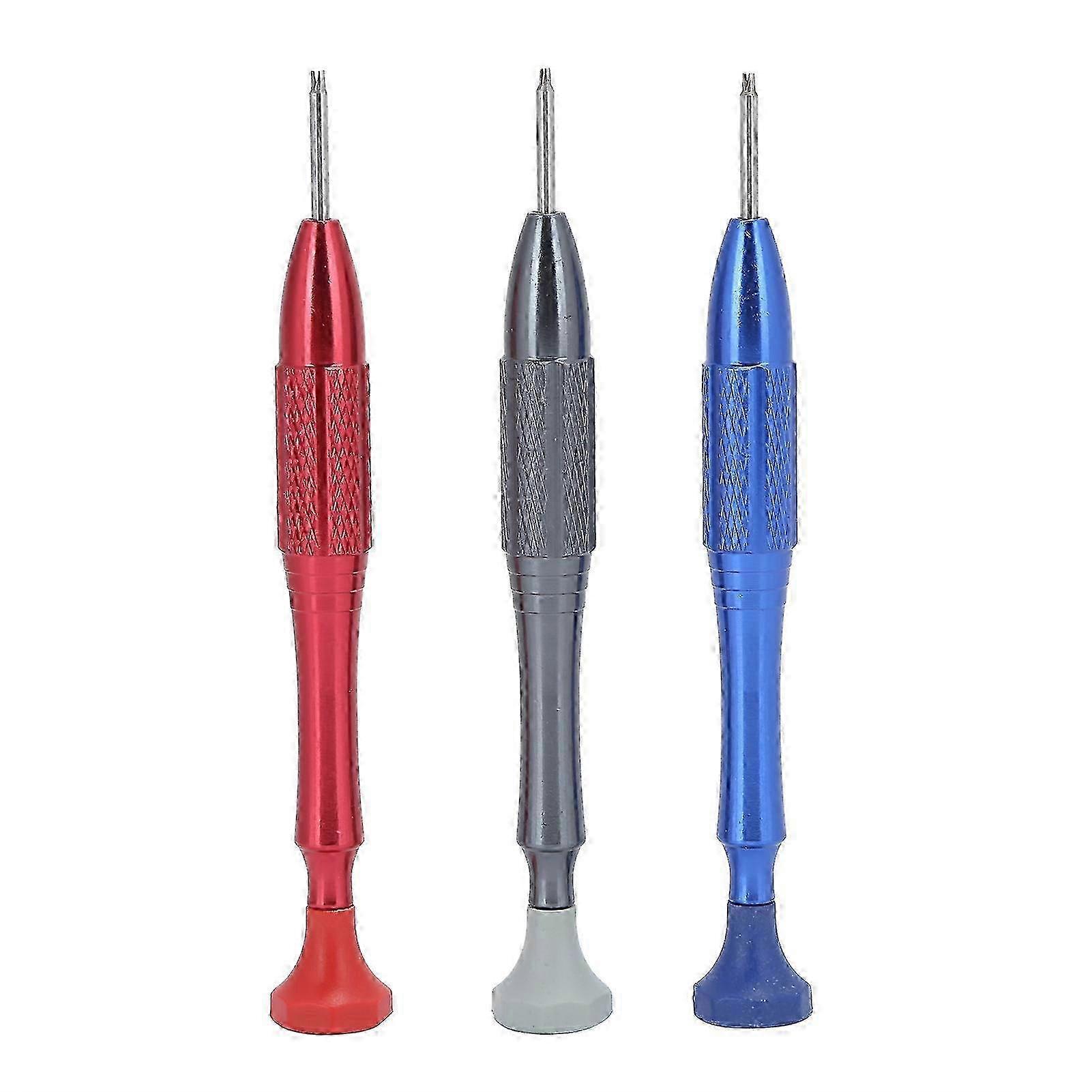 3-Piece Watch Screwdriver Set for Shock Struts & Damper Spring Removal - Precision Tool for Watch Repair