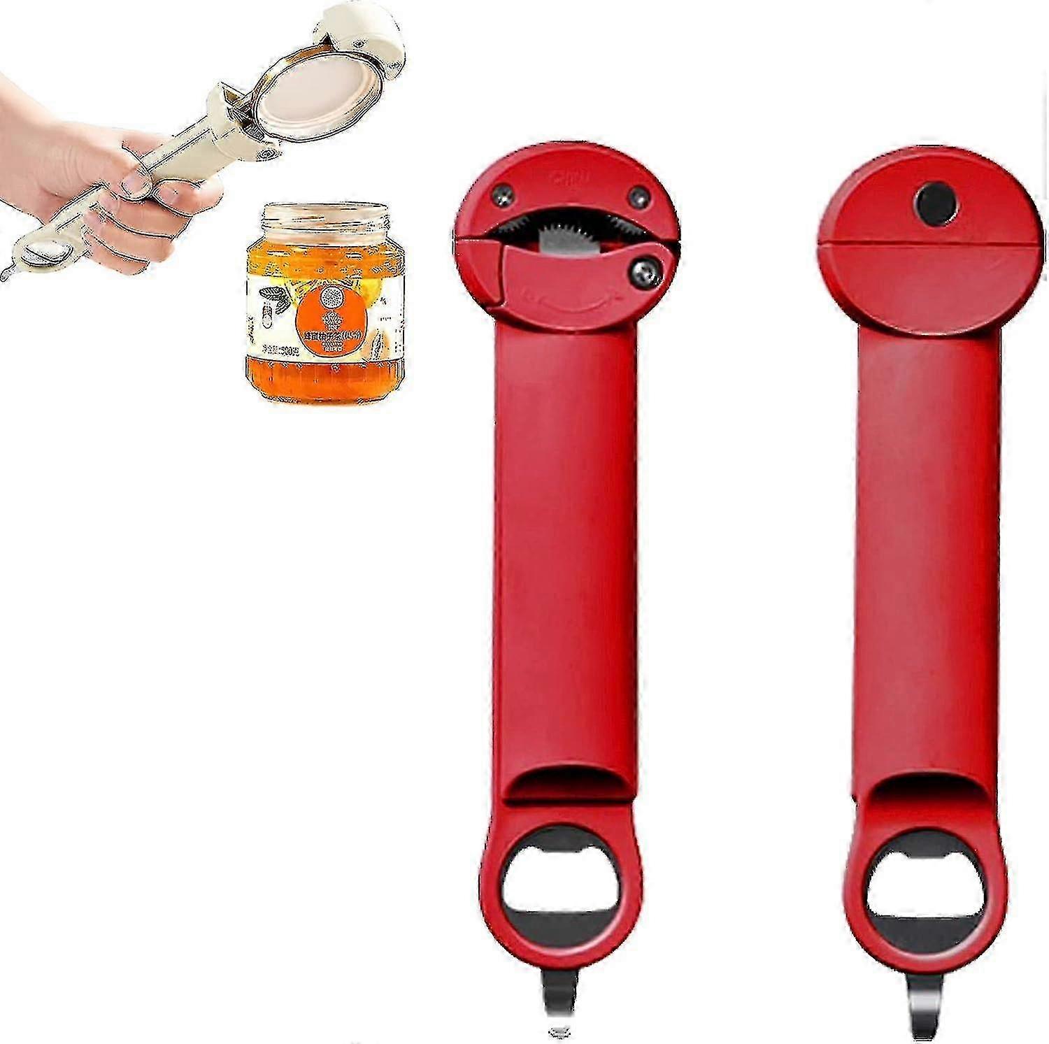 Multifunctional Retractable Bottle Opener, Jar Opener Tool, Kitchen Accessories -gt