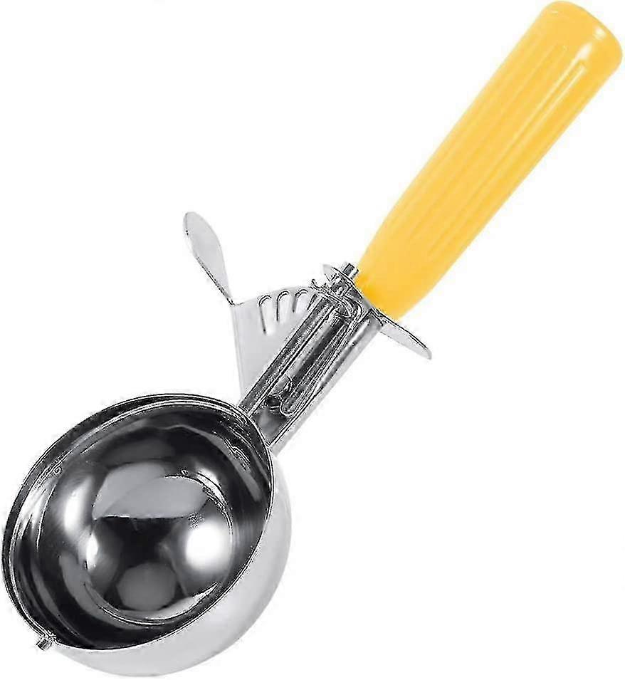 Ice Cream Scoop - Practical Stainless Steel Fruit Ice Cream Scoop S...