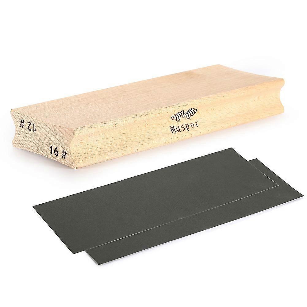 Guitar Radius Sanding Block for Professional Guitar and Bass Setup with Durable Maple Construction